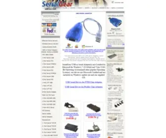 Serialgear.com(USB Serial Adapter RS) Screenshot