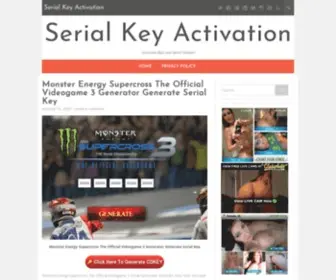 Serialkeyactivation.com(Serial Key Activation) Screenshot