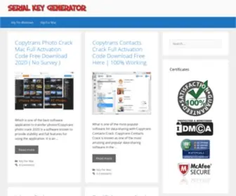 Serialkeygeneratorfree.com(Serial Key Generator Free) Screenshot