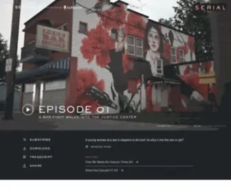 Serialpodcast.org(Season One) Screenshot