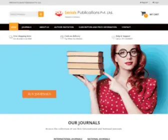 Serialsjournals.com(Serials Publications) Screenshot