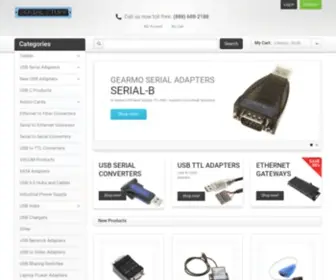 Serialstuff.com(USBGear USB Charger Serial USB Adapter USB SERIAL USB Cable USB Hub USB SATA) Screenshot