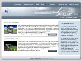 Seribytes.com(Programas de transporte y portal de quiniela y loto) Screenshot