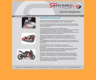 Sericomp.com(Willkommen bei Sericomp) Screenshot