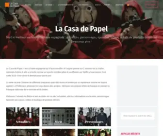 Serie-Lacasadepapel.com(La Casa de Papel : photos) Screenshot