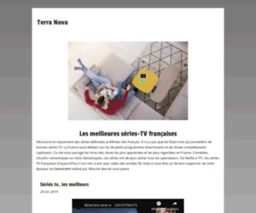 Serie-Terranova.com(Terra Nova) Screenshot