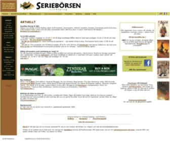 Serieborsen.se(Seriebörsen) Screenshot