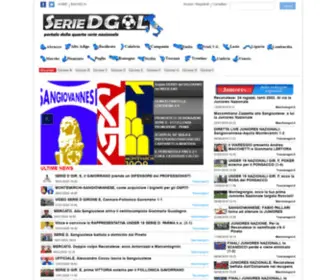 Seriedgol.it(Il portale del calcio della Serie D) Screenshot