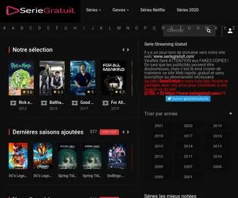 Seriegratuit.com(Regarder vos series en streaming VF et VOSTFR Gratuitement) Screenshot