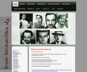 Serienkillers.de(Serienmörder) Screenshot