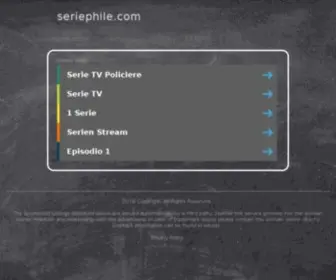 Seriephile.com(Critiques et impressions sur les séries tv) Screenshot