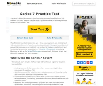 Series7Examquestions.com(Series 7 Exam (Practice Test) updated 2021) Screenshot