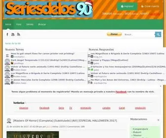 Seriesdelos90.net(Seriesdelos90 En construccion) Screenshot
