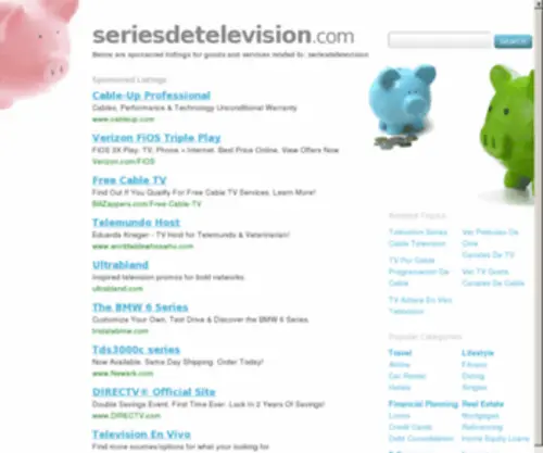 Seriesdetelevision.com(Seriesdetelevision) Screenshot