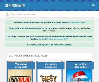 Seriesmanta.com(Ver Series y Peliculas Online en HD) Screenshot