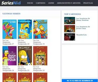 Seriesnid.net(Tus Cartoons Favoritos Online & Series Estrenos SeriesNid) Screenshot