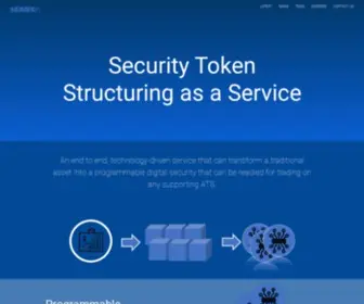 Seriesx.net(Security Token Structuring as a Service) Screenshot