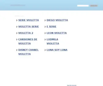 Serievioletta.com(Fans blog) Screenshot