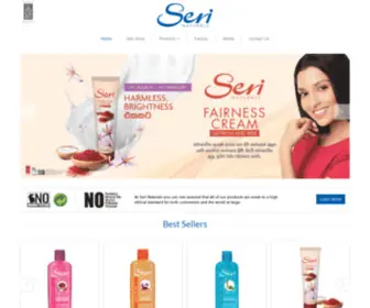 Serinaturals.com(Seri) Screenshot