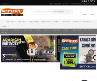 Serince.com.tr(Mobilya mağazaları) Screenshot