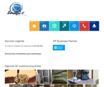 Serinfal.com(Servicios) Screenshot