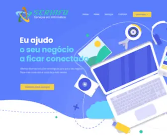 Serinfo.com.br(Serviços em Informática) Screenshot