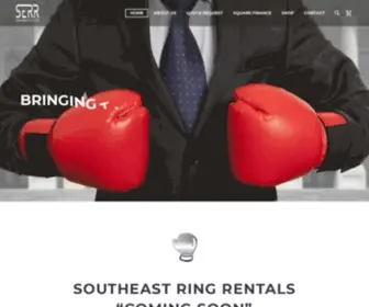 Seringrentals.com(Southeast Ring Rentals) Screenshot