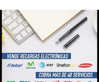 Serintell.com(Vende Recargas Electronicas Tiempo Aire y Servicios de Seycel Comunicaciones) Screenshot