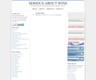 Seriousaboutwine.co.za(seriousaboutwine) Screenshot