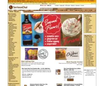 Seriouschai.com(Chai Tea) Screenshot