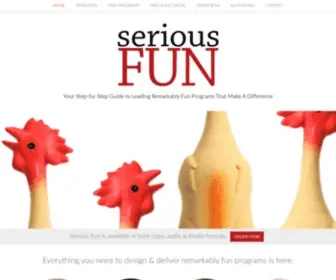 Seriousfunbook.com(Our online shop) Screenshot