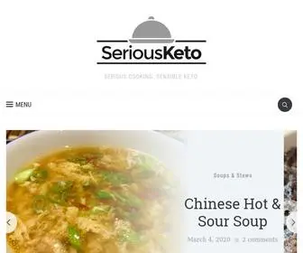 Seriousketo.com(Serious cooking) Screenshot