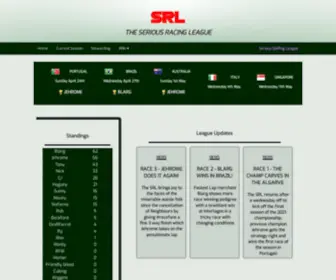 Seriousracingleague.com(The Serious Racing League) Screenshot