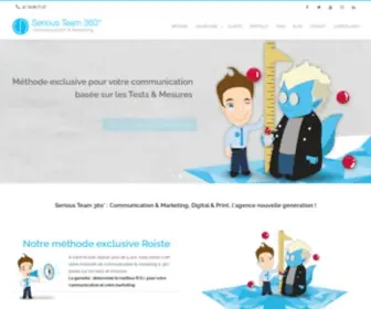 Seriousteam360.com(Agence de Communication Yvelines 78) Screenshot