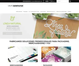 Seripafer.com(Grupo Seripafer) Screenshot