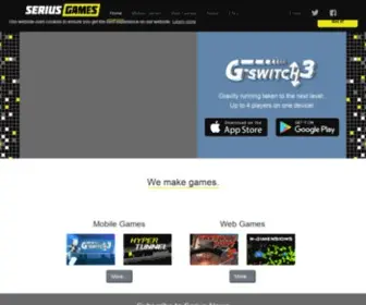 Seriusgames.com(Serius Games) Screenshot