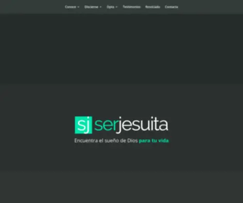 Serjesuita.es(Ser Jesuita) Screenshot