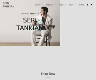 SerjTankian.com(Official Serj Tankian Website and Online Store) Screenshot