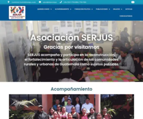 Serjus.org.gt(Inicio) Screenshot