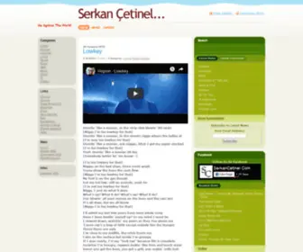 Serkancetinel.com(Oops, something lost) Screenshot