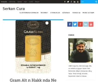 Serkancura.com(Serkan Cura) Screenshot