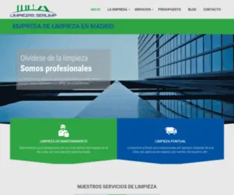 Serlimp.es(Empresa de limpieza en Madrid) Screenshot