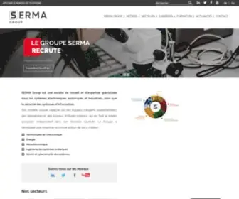 Serma.com(SERMA Group SERMA Group) Screenshot
