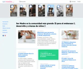 Sermadre.com.pe(Ser Madre) Screenshot