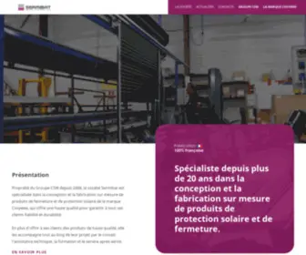 Sermibat.com(Sermibat Accueil) Screenshot