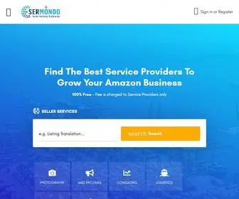 Sermondo.com(Directory of Ecommerce & Amazon Agencies) Screenshot