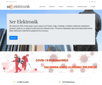 Ser.net.tr(Ser Elektronik Sistemler) Screenshot