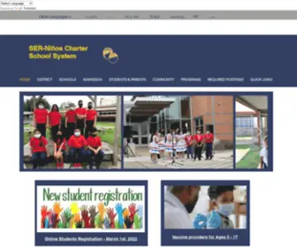 Serninos.org(SER-Ninos Charter School) Screenshot