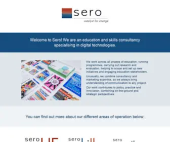 Sero.co.uk(Sero Consulting Ltd) Screenshot