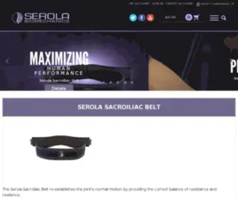 Serola.net(Serola Biomechanics) Screenshot